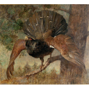 РЕПРОДУКЦИИ НА КАРТИНИ Глухар (1889)